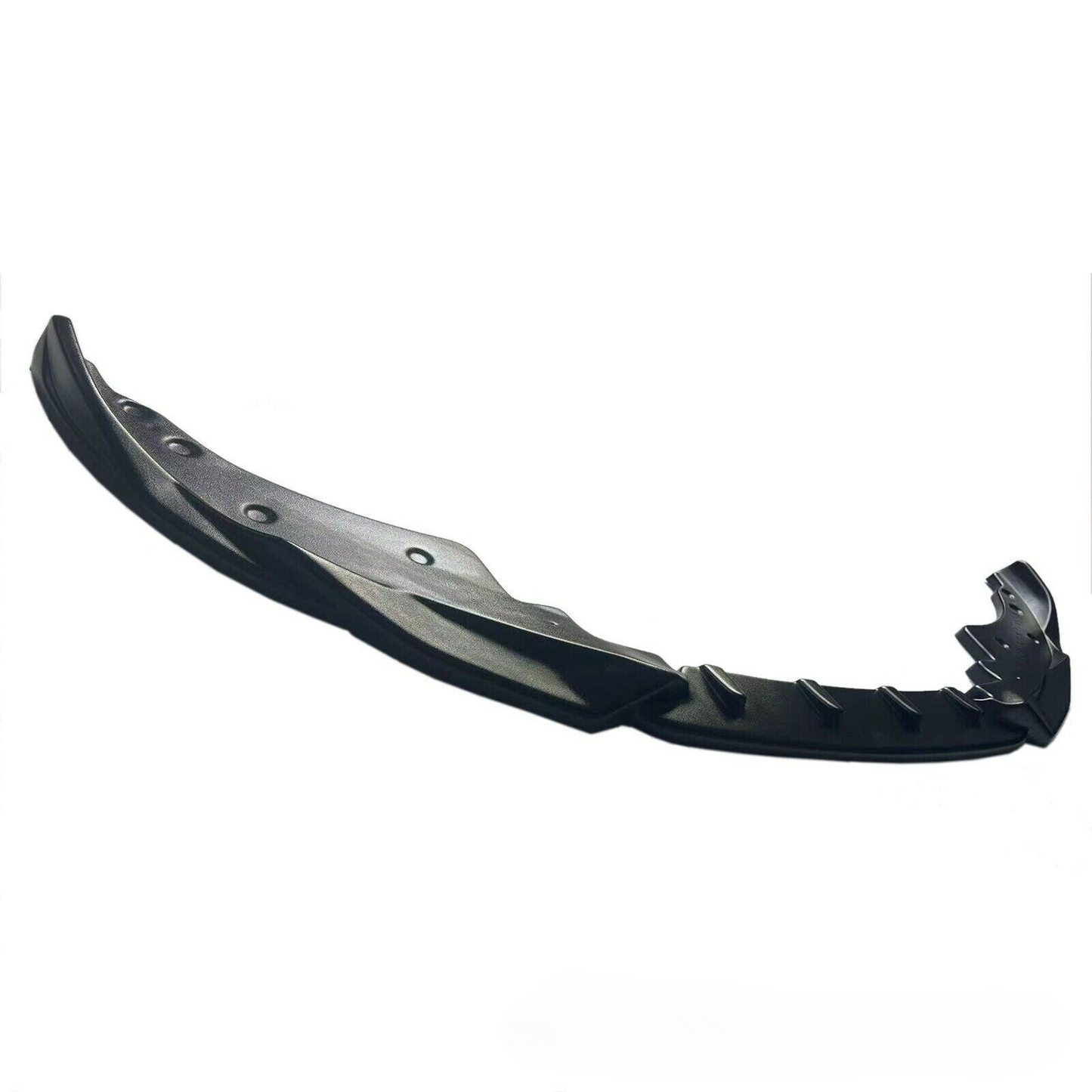 SPLITTER  adatto BMW SERIE 4 G22 G23 PARAURTI ANTERIORE NERO LUCIDO PARAURTI M