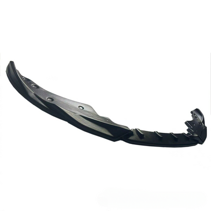 SPLITTER  adatto BMW SERIE 4 G22 G23 PARAURTI ANTERIORE NERO LUCIDO PARAURTI M