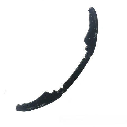 SPLITTER  adatto BMW SERIE 4 G22 G23 PARAURTI ANTERIORE NERO LUCIDO PARAURTI M
