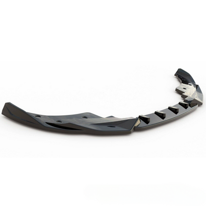 SPLITTER  adatto BMW SERIE 4 G22 G23 PARAURTI ANTERIORE NERO LUCIDO PARAURTI M