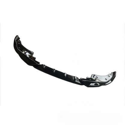 SPLITTER  adatto BMW SERIE 4 G22 G23 PARAURTI ANTERIORE NERO LUCIDO PARAURTI M