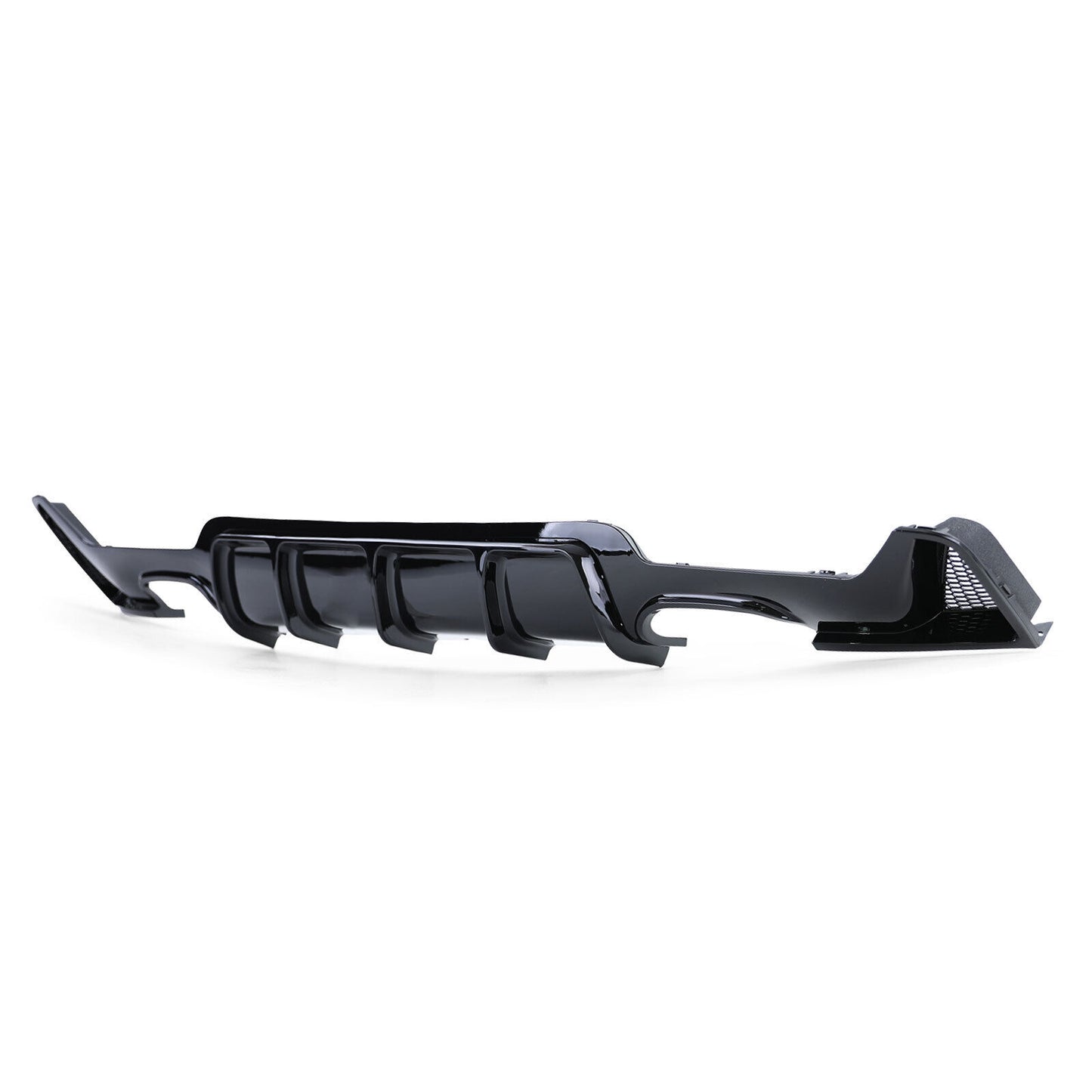 Diffusore posteriore performance lucido doppio tubo re+ BMW F32 F33 F36