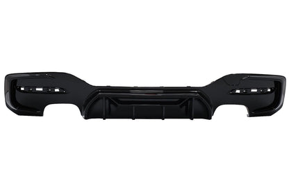 Diffusore Paraurti Doppia Uscita ADATTO per BMW Serie 1 F20 F21 LCI 15-19 Nero