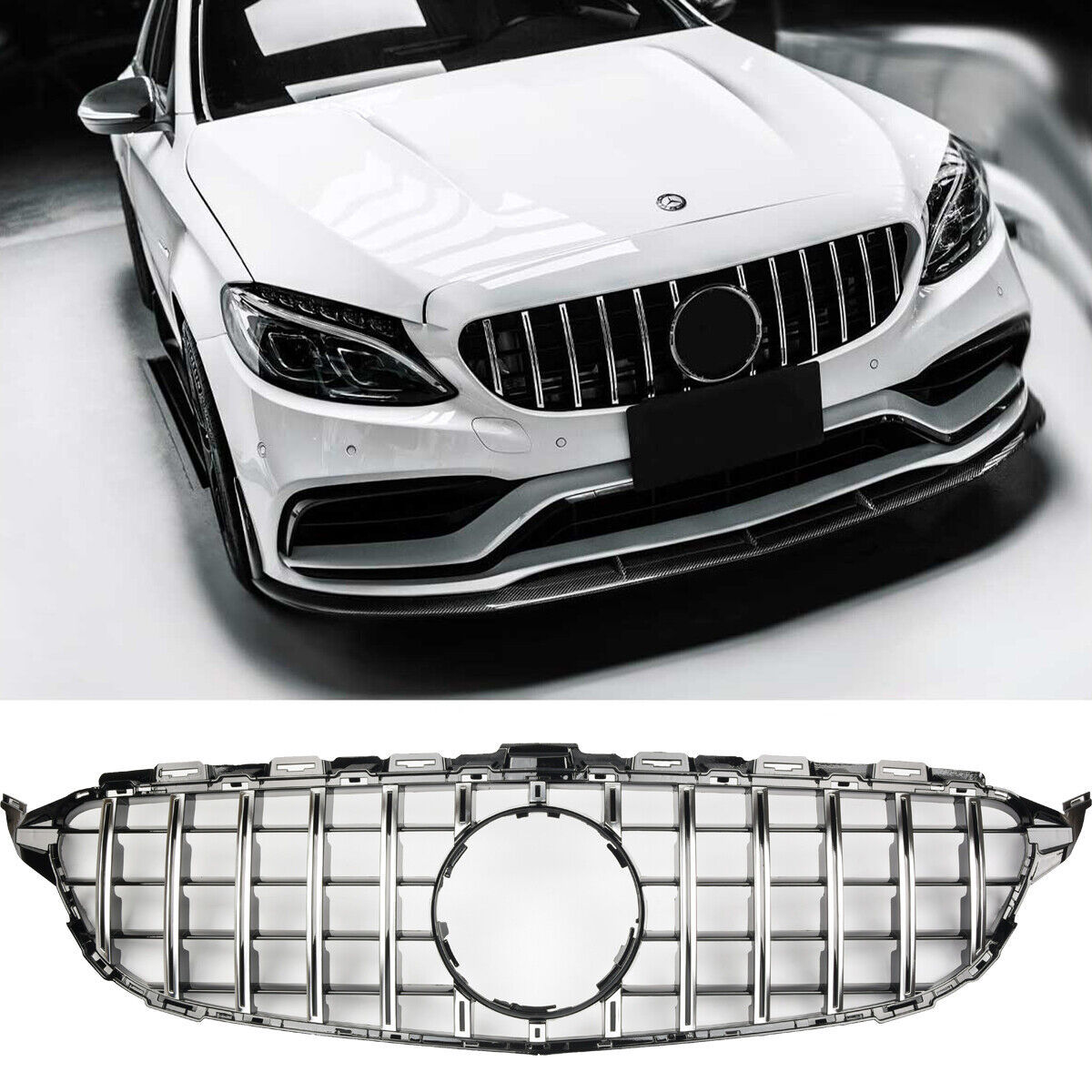 Griglia sportiva adatto per Mercedes W205 PREFACELIFT Panamericana AMG GT