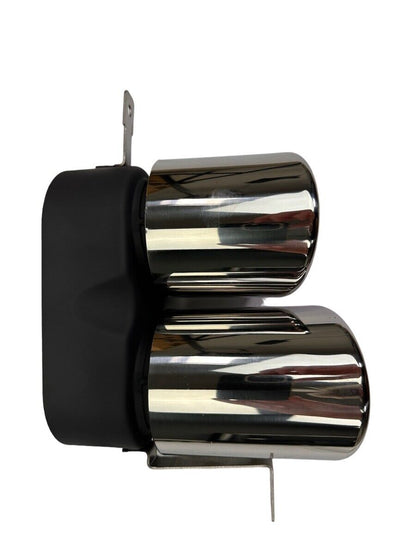 DIFFUSER + EXHAUST MASKS (CHROME) SUITABLE FOR BMW 3 SERIES G20/G20 2019-2022 