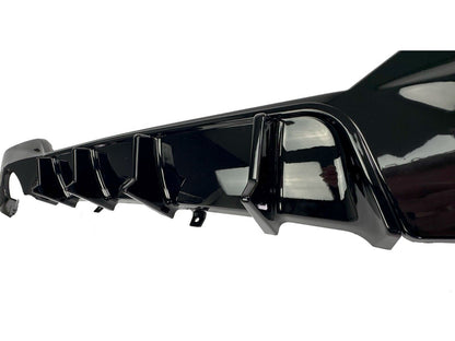 GLOSS BLACK DIFFUSER SUITABLE FOR BMW 3 SERIES G20/G21 M SPORT 2018-2022 