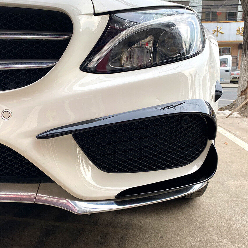 SPOILER AERODINAMICO ANTERIORE adatto PER MERCEDES W205 CLASSE C AMG LINE