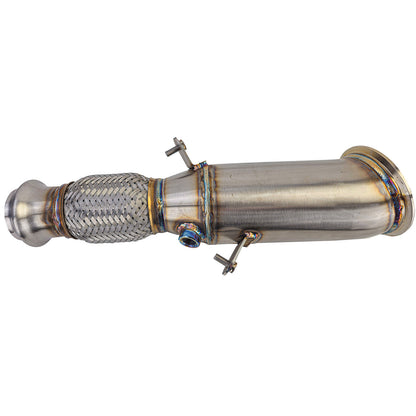 Tubo di ricambio per downpipe da corsa in acciaio inossidabile adatto PER BMW SERIE 4