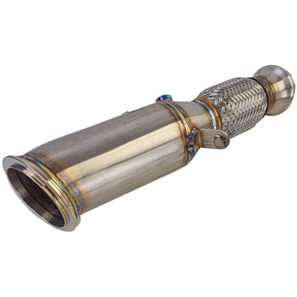Tubo di ricambio per downpipe da corsa in acciaio inossidabile adatto PER BMW SERIE 4