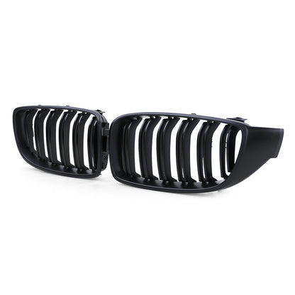 Performance matt double bar sports radiator grille suitable for BMW 4 Series