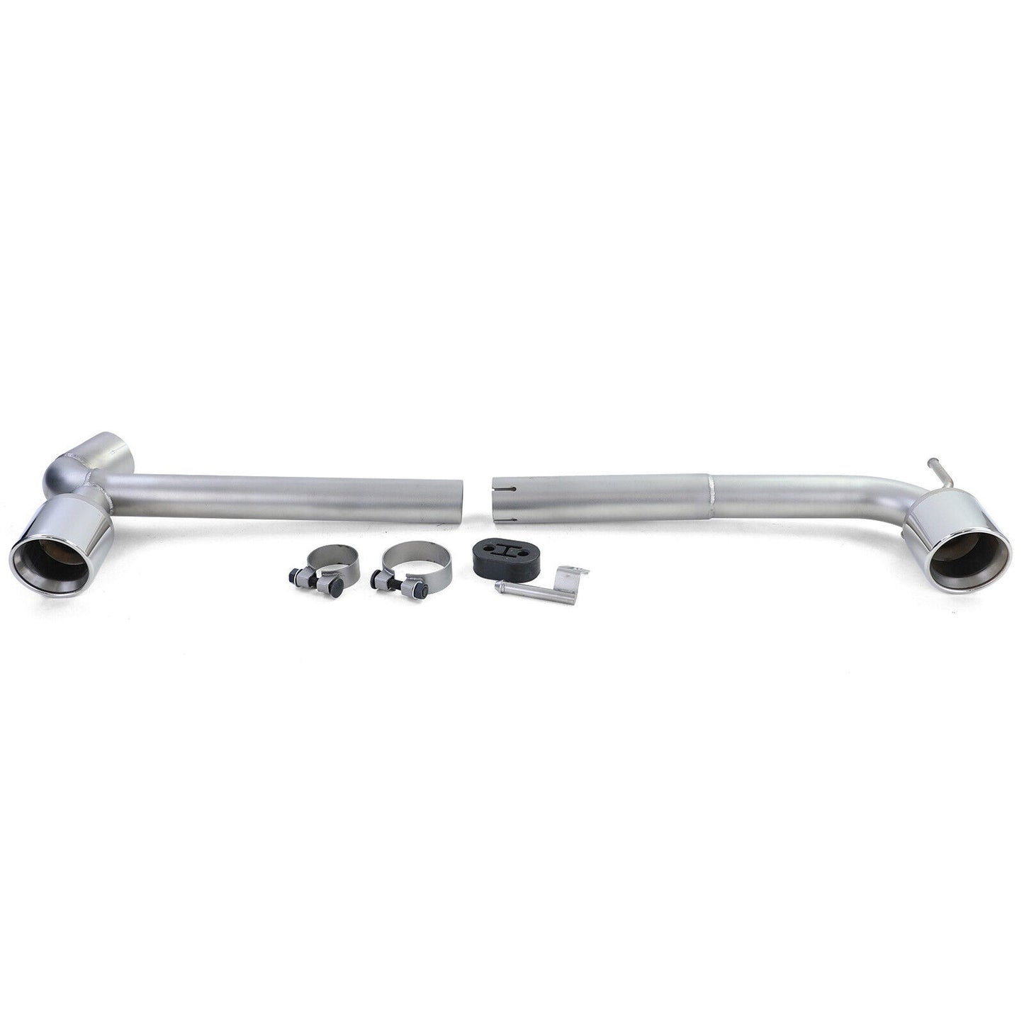 Terminale di scarico duplex conversione look 4 tubi adatto per BMW F32 F33 F36 4