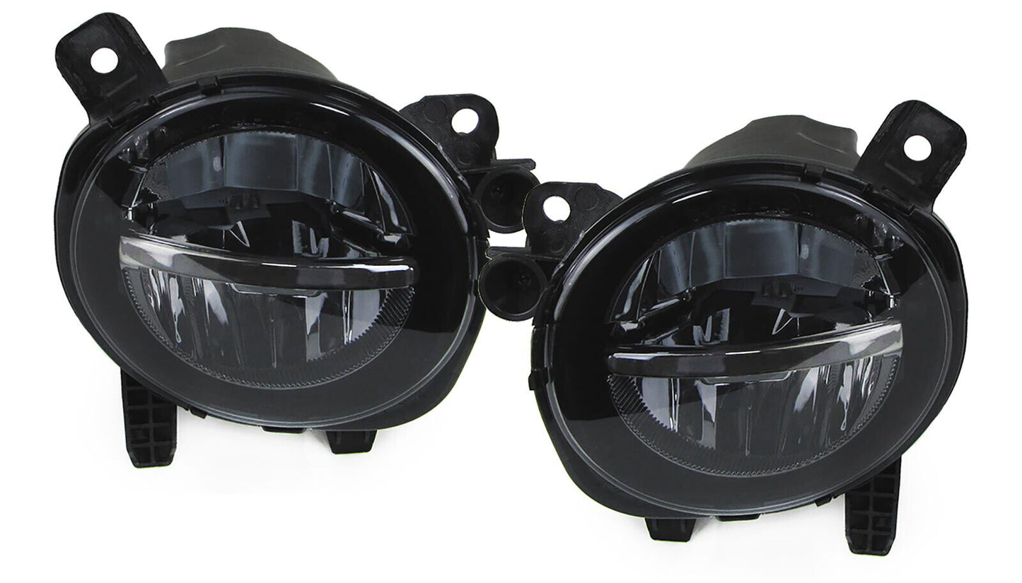 Smoke Black LED Fog Light Set Suitable for BMW F20 F21 F30 F31 F32 F33 