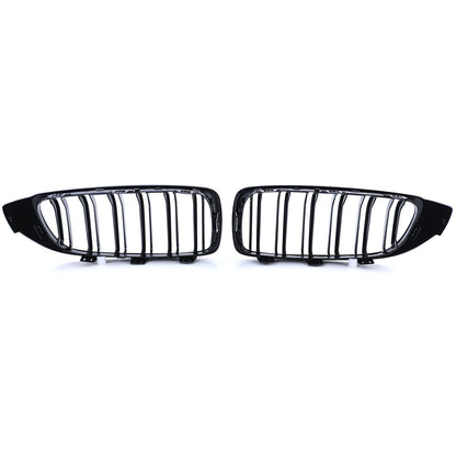 Glossy Double Bar Sport Radiator Grille Suitable for BMW 4 Series F32 F33 F36 