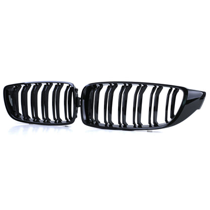 Glossy Double Bar Sport Radiator Grille Suitable for BMW 4 Series F32 F33 F36 