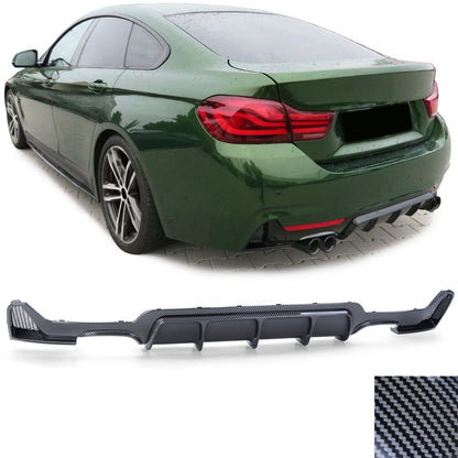 Diffusore posteriore Performance in carbonio destro sinistro adatto per BMW F32