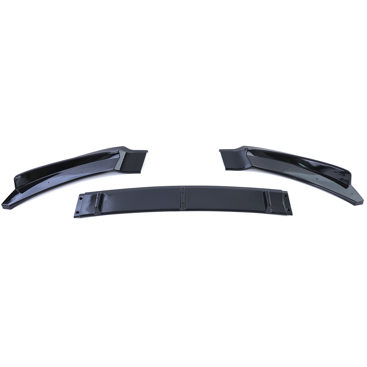 Paraurti spoiler anteriore nero lucido adatto per BMW serie 4 F32 F33 F36