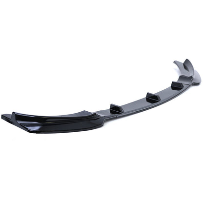 Paraurti spoiler anteriore nero lucido adatto per BMW serie 4 F32 F33 F36