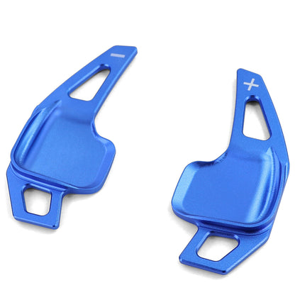 Blue Aluminum Gear Shift Paddle Extension Fits For BMW 3 Series F30 F31 F34 4 Series F32 F33 F36 
