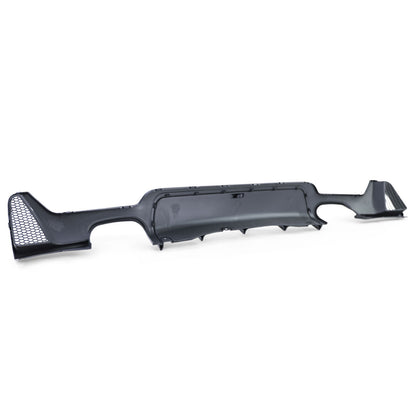 Diffusore posteriore performance lucido doppio tubo adatto per BMW SERIE 4