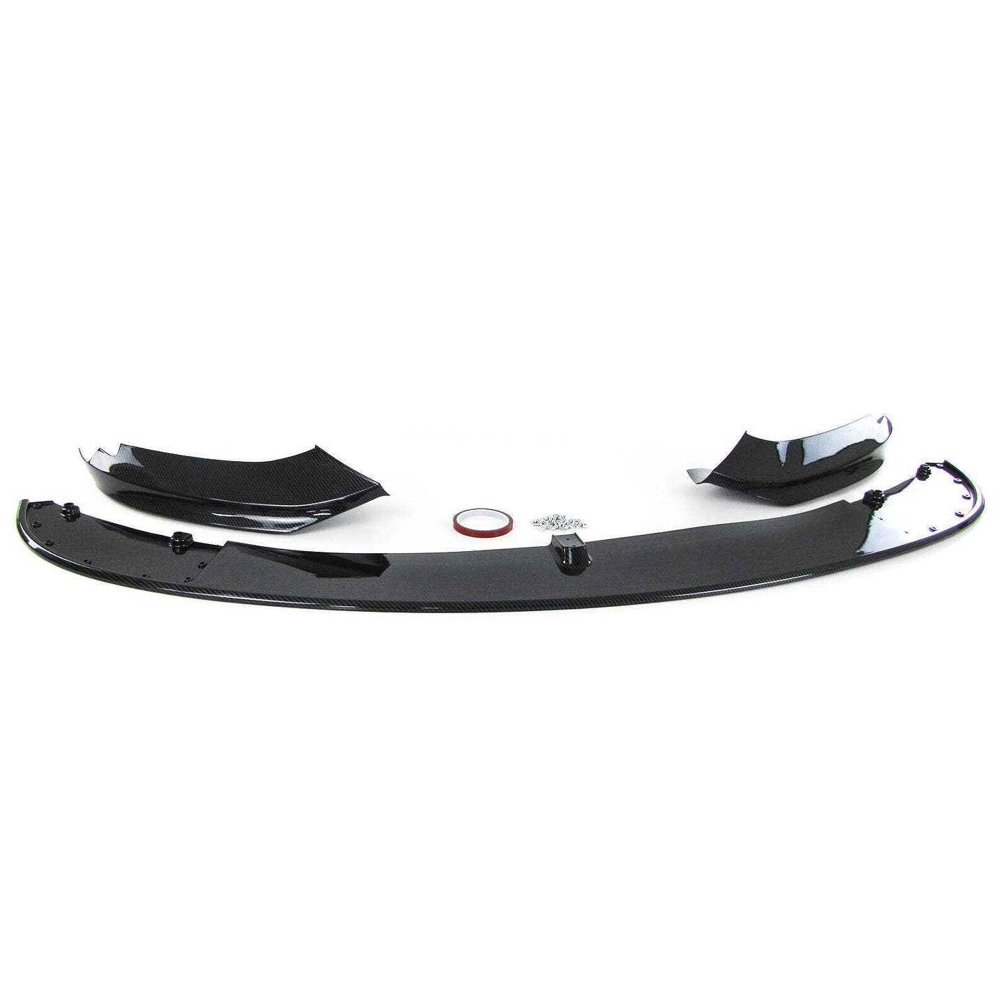 Spoiler anteriore con labbro di avvicinamento sportivo, carbonio adatto per BMW F32