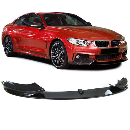 Spoiler anteriore con labbro di avvicinamento sportivo, carbonio adatto per BMW F32