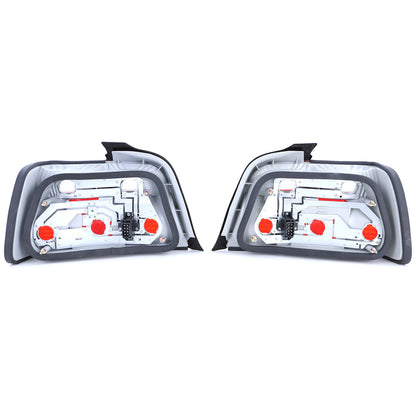 Fanali posteriori rosso bianco adatti per BMW Serie 3 E36 Berlina 90-98