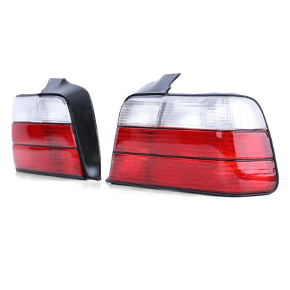 Fanali posteriori rosso bianco adatti per BMW Serie 3 E36 Berlina 90-98