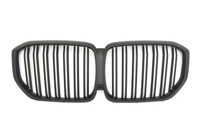 GRIGLIA DOPIA STAFFA NERO OPACO ADATTA PER BMW X5 G05 2018-2023