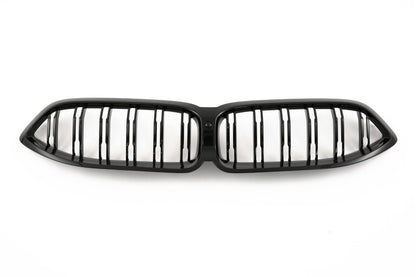 GRIGLIA DEL RADIATORE DOPPIA STRISCIA NERO LUCIDO PER BMW SERIE 8 G14 G15 G16