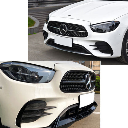 Splitter labbro spoiler anteriore adatto per Mercedes W213 + C238 AMG Line