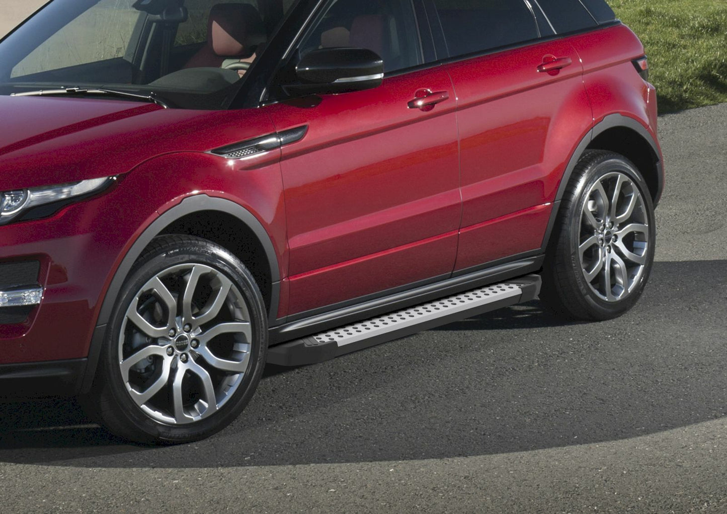 Side Steps Under Door Aluminum Suitable for Range Rover Evoque 2014-2019 Advanced 