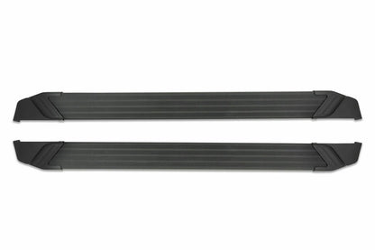 Side Steps Under Door Aluminum for Mitsubishi Pajero 2007-2015 Basic Black 
