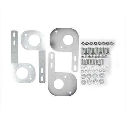 BLACK SIDE STEPS INOX for MERCEDES ML W163 1998-2005 