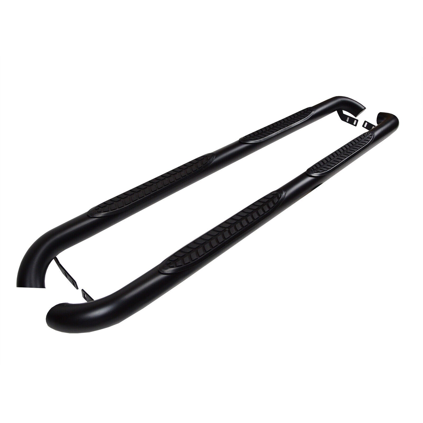 BLACK SIDE STEPS INOX for MERCEDES ML W163 1998-2005 