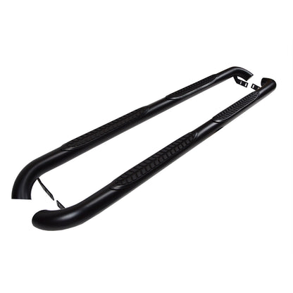 BLACK SIDE STEPS INOX for MERCEDES ML W163 1998-2005 