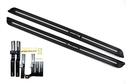 SIDE STEPS DOOR SILL BLACK DESIGN SUITABLE FOR HYUNDAI TUCSON 2015-9/2020 
