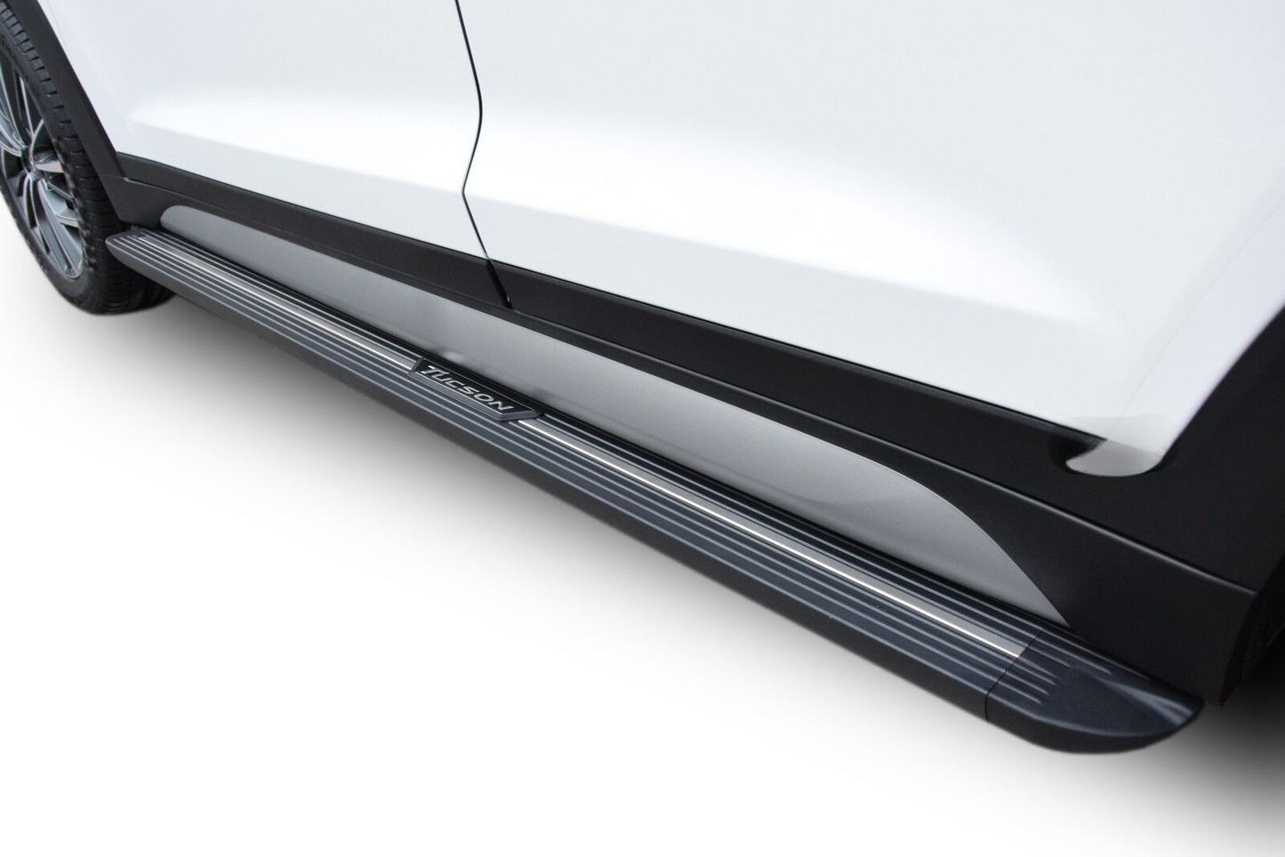 SIDE STEPS DOOR SILL BLACK DESIGN SUITABLE FOR HYUNDAI TUCSON 2015-9/2020 