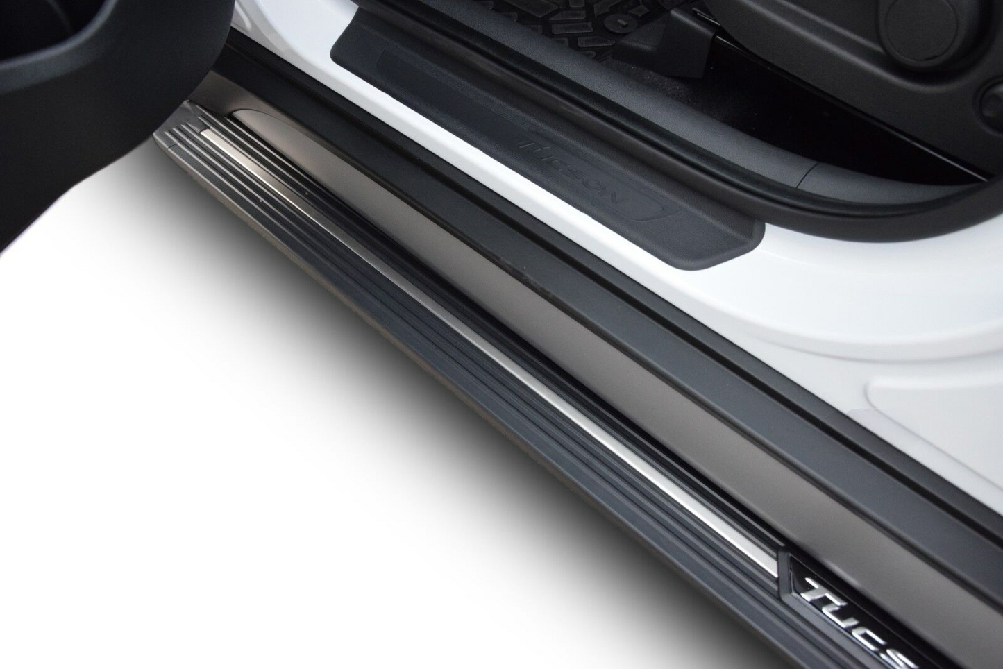 SIDE STEPS DOOR SILL BLACK DESIGN SUITABLE FOR HYUNDAI TUCSON 2015-9/2020 