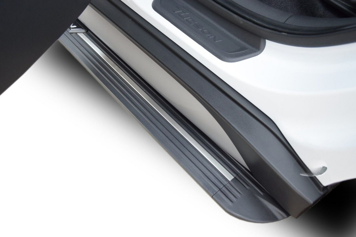 SIDE STEPS DOOR SILL BLACK DESIGN SUITABLE FOR HYUNDAI TUCSON 2015-9/2020 