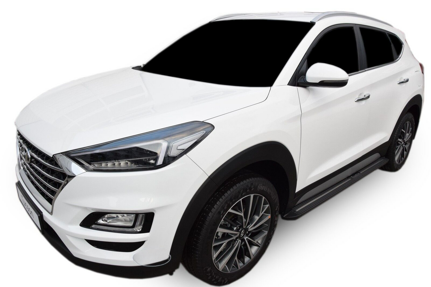 SIDE STEPS DOOR SILL BLACK DESIGN SUITABLE FOR HYUNDAI TUCSON 2015-9/2020 