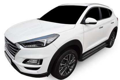 SIDE STEPS DOOR SILL BLACK DESIGN SUITABLE FOR HYUNDAI TUCSON 2015-9/2020 