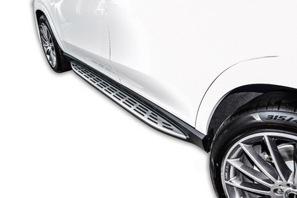PEDANE LATERALE SOTTOPORTA ALLUMINIO ADATTO PER MERCEDES GLE V167 DAL 2019