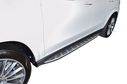 PEDANE LATERALE SOTTOPORTA ALLUMINIO ADATTO PER MERCEDES GLE V167 DAL 2019