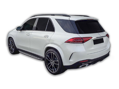 PEDANE LATERALE SOTTOPORTA ALLUMINIO ADATTO PER MERCEDES GLE V167 DAL 2019