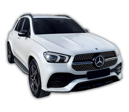 PEDANE LATERALE SOTTOPORTA ALLUMINIO ADATTO PER MERCEDES GLE V167 DAL 2019
