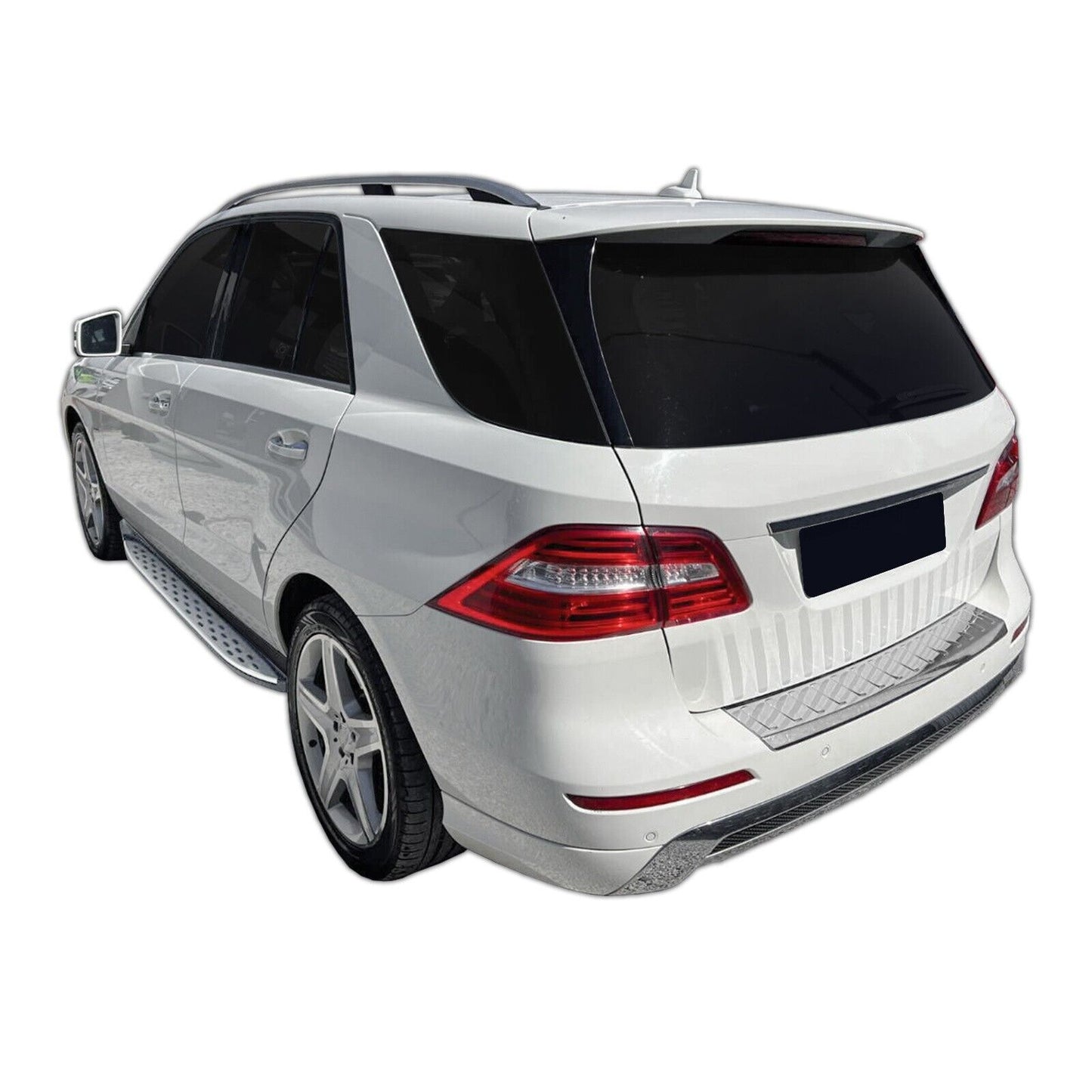 PEDANE SOTTOPORTA ALLUMINIO per Mercedes ML W166 12-19 GLE 2015-2019