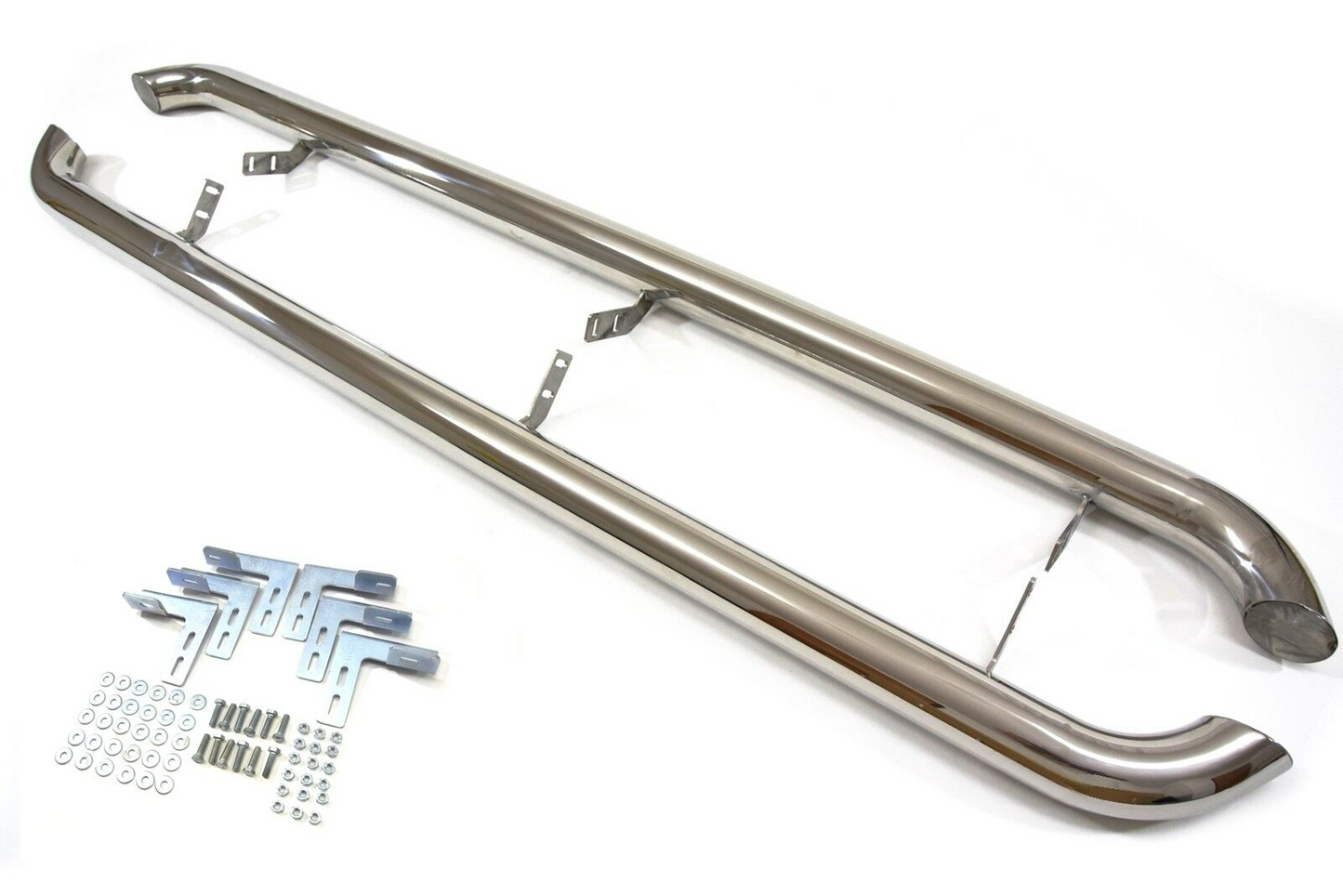 BARRE LATERALI PEDANE SOTTOPORTA ADATTO PER NISSAN NAVARA NP300