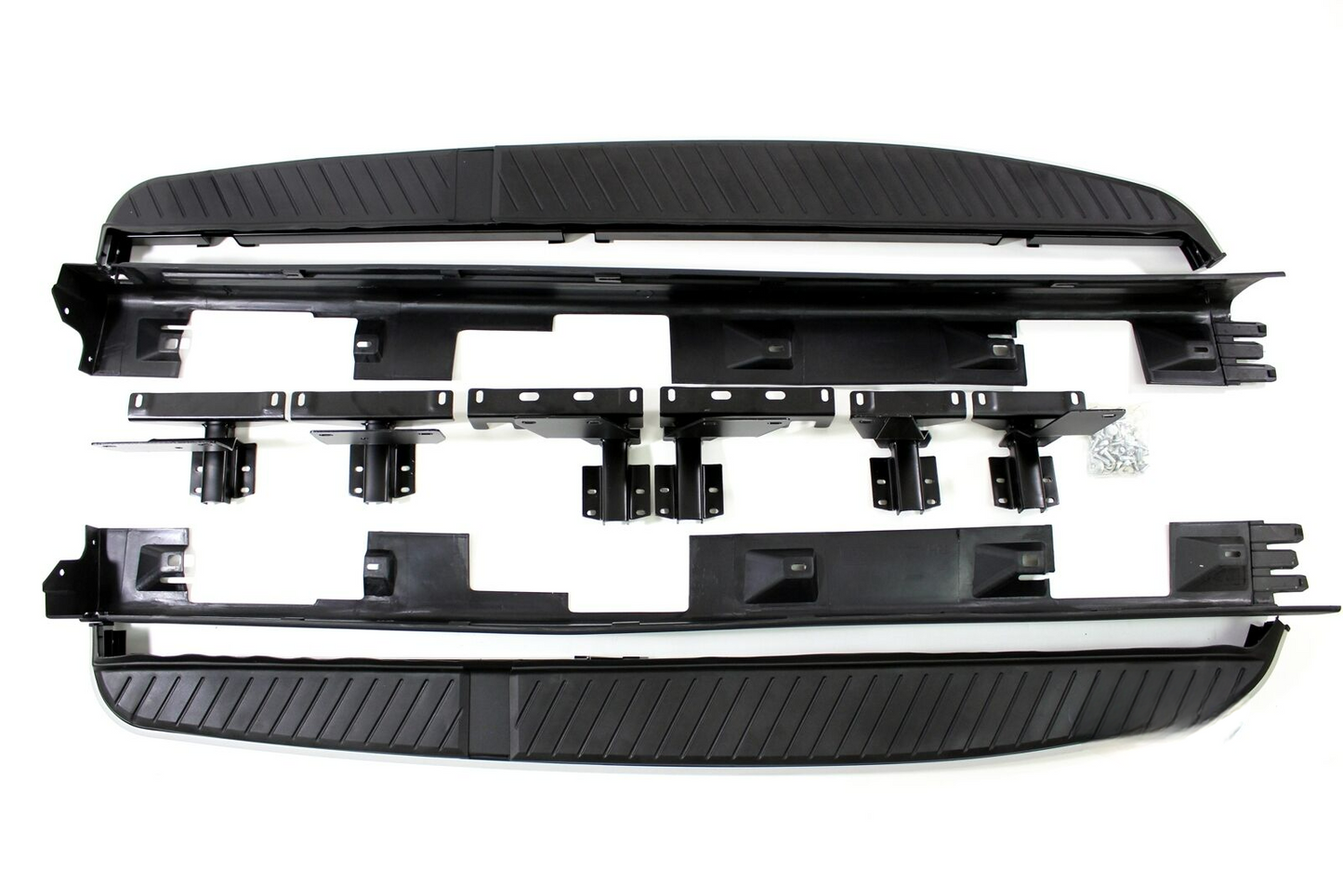 BARRE LATERALI PEDANE SOTTOPORTA INOX ADATTO PER KIA SPORTAGE NQ5 dal 2022 Nero