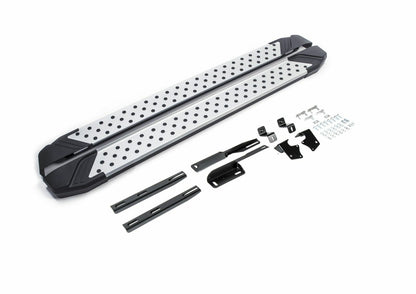 RIVAL Pedane Laterale Sottoporta Alluminio per Ford Kuga 2008-2013 Advanced