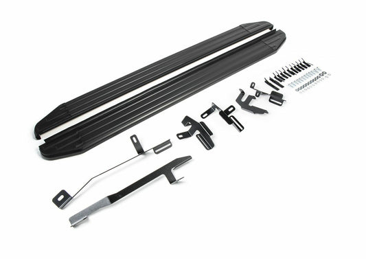 RIVAL Pedane Laterale Sottoporta Alluminio per Jeep Grand Cherokee 2011-2021 Premium Black (PROMO)